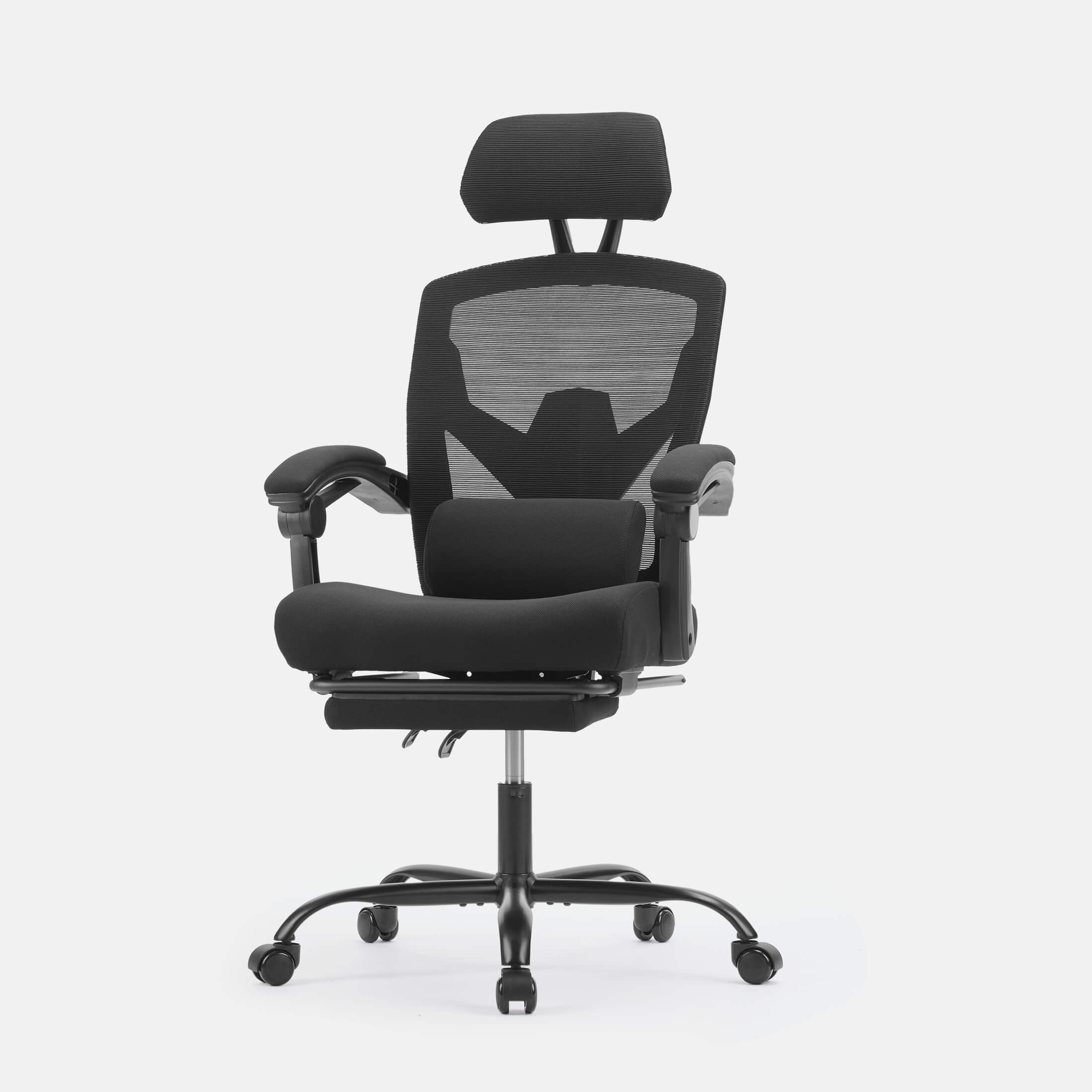 Office Chair with Lumbar Extendable Pedal
