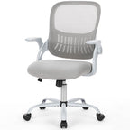 Office Chair with Wheels Reversible Armrests