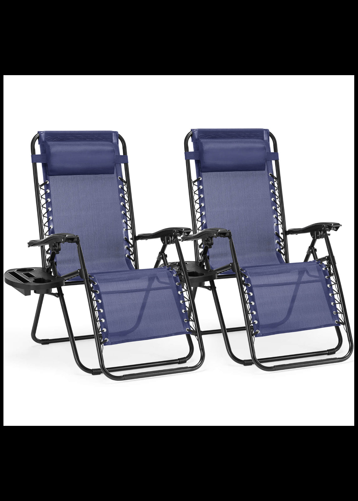 Portable Camping Lounge Chair（Set of 2）
