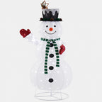 Lighted Snowman Outdoor Christmas Decoration