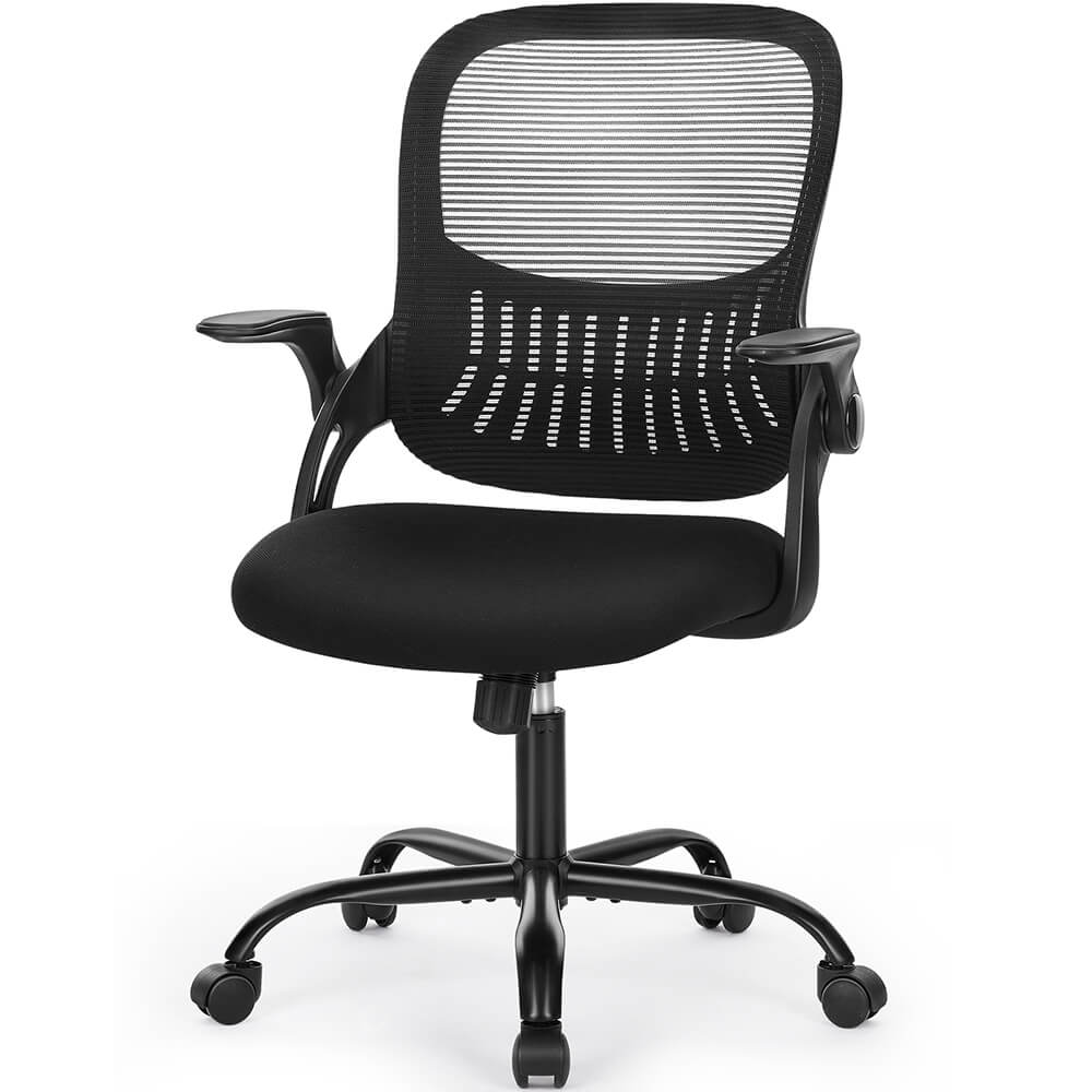 Office Chair with Wheels Reversible Armrests