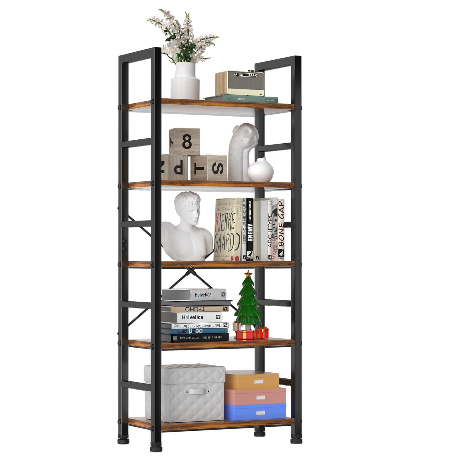 Shelf Bookcase for Living Room Bedroom