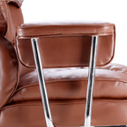 Computer Chair Leather with Leg Rest for Office