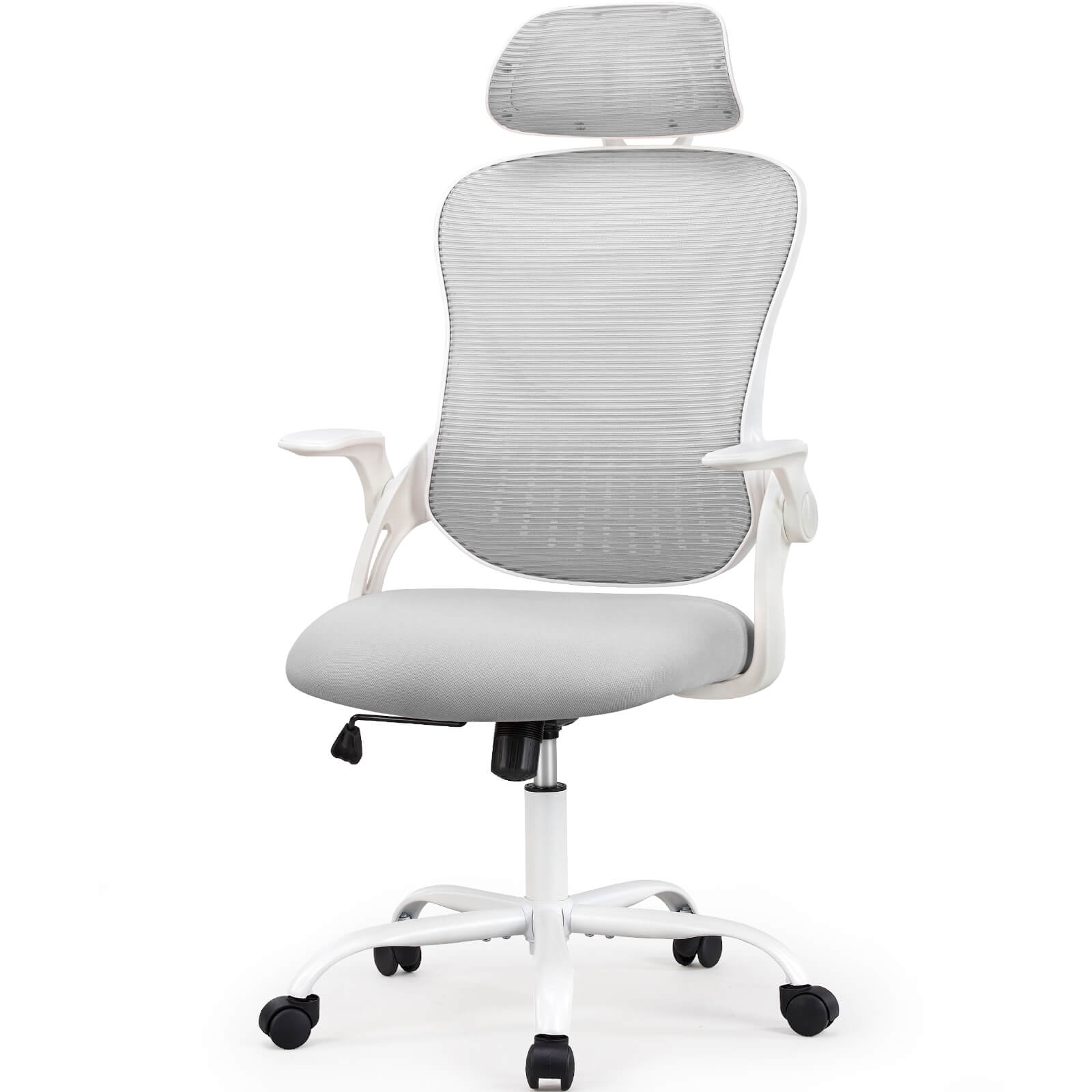 Office Chair High Back with Adjustable Headrest for Office