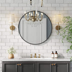 Elegant Round Wall Mirror for Home