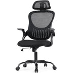 Office Chair High Back with Adjustable Headrest for Office