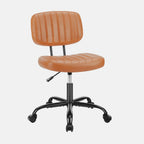 Computer Chair without Armrests Swivel for Study Room
