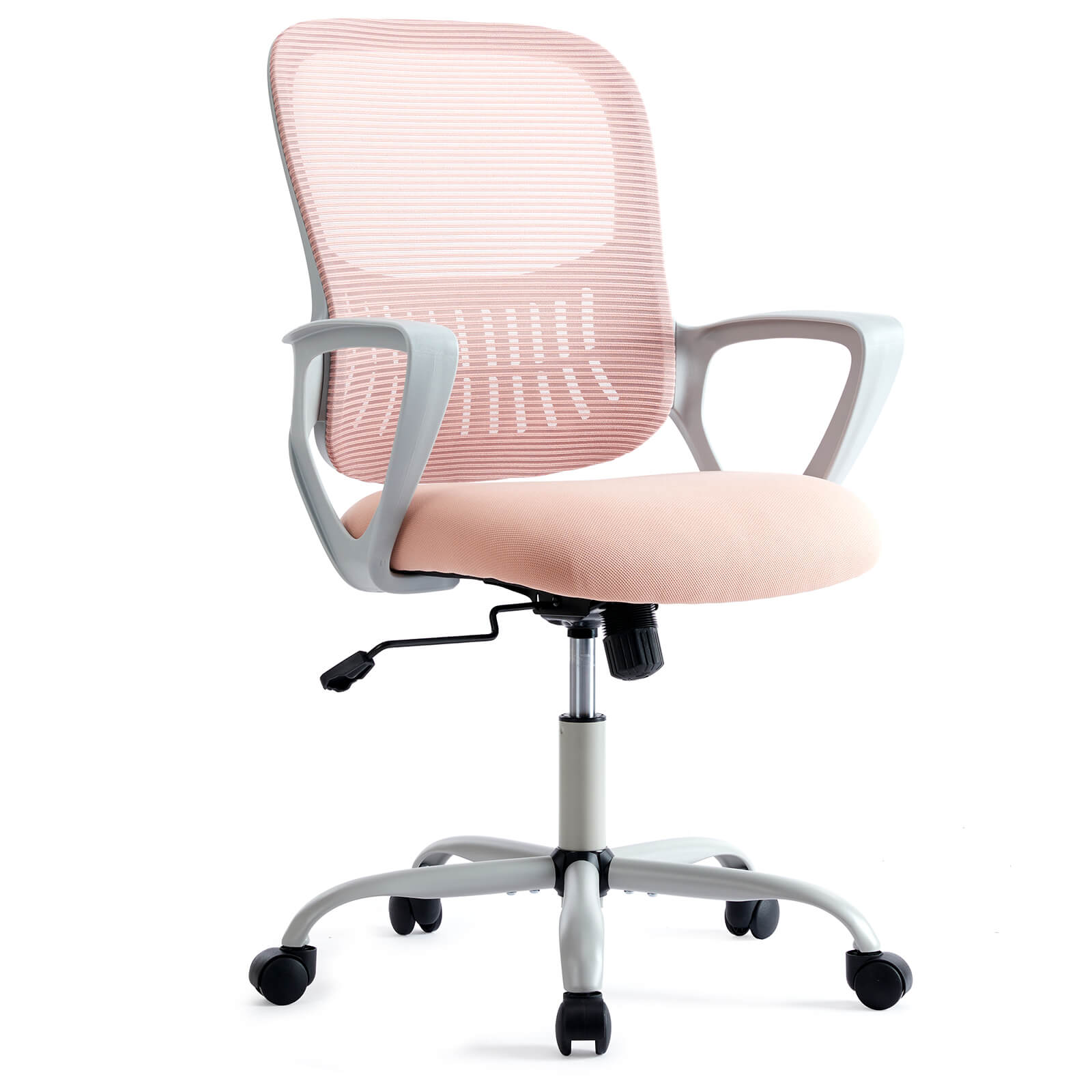 Office Chair with Lumbar Support and Armrests