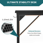 Computer Desk with Organizer for Office Bedroom