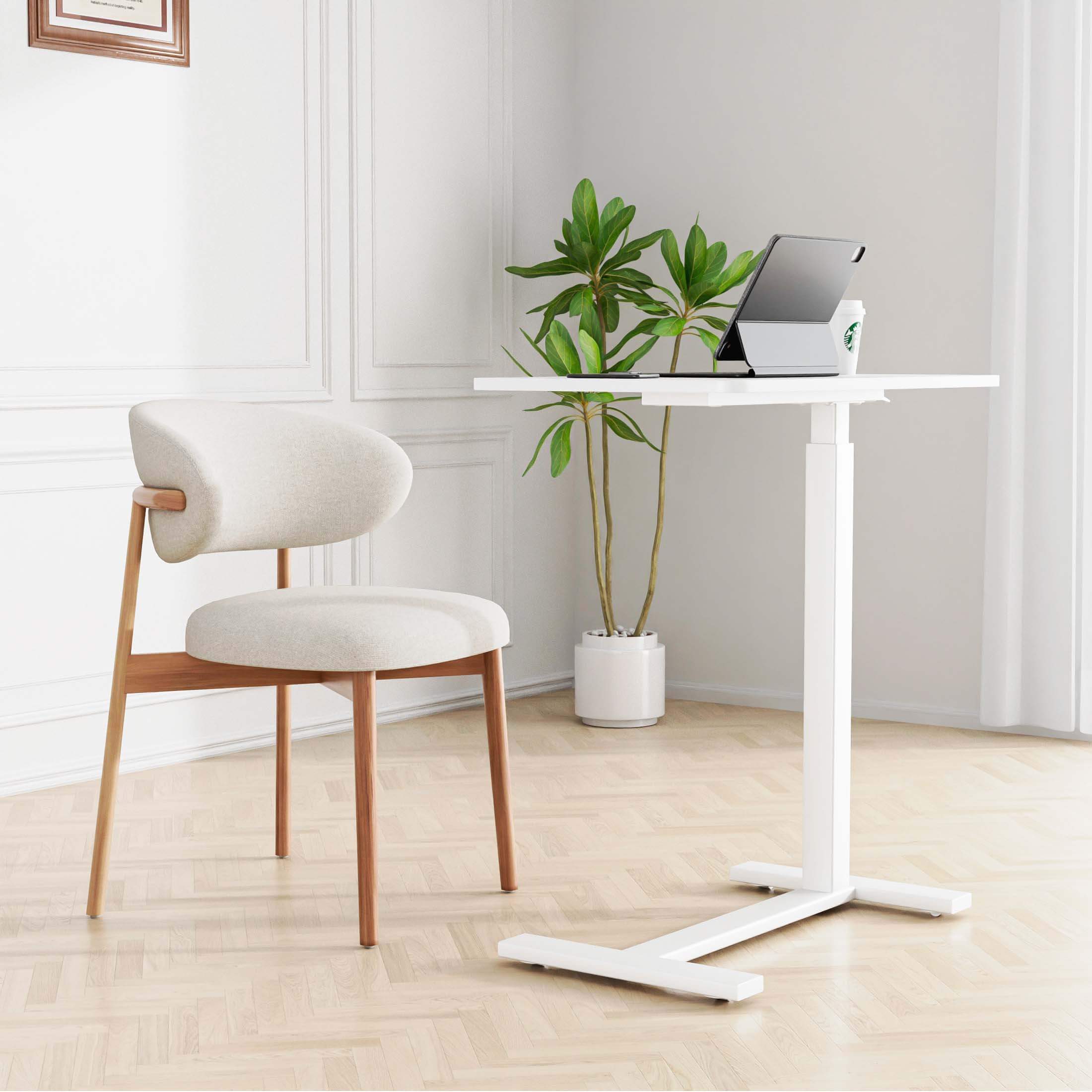 Removable Standing Table for Bedroom Office