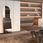 Floor Mirror with Slim Metal Frame for Bedroom