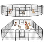 Dog Fence Collapsible for Garden Patio