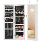 Jewellery Cabinet Hangable with Mirror for Bedroom