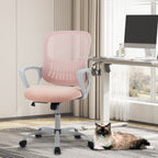 Office Chair with Lumbar Support and Armrests