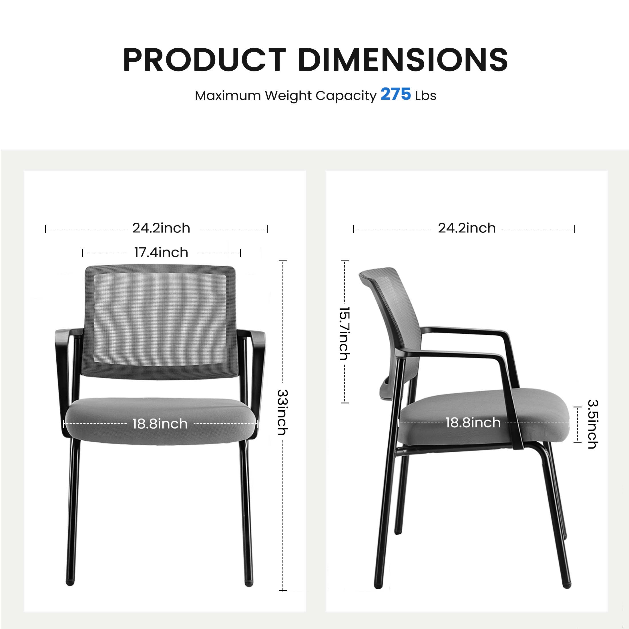 Conference Chair Stackable for Event Meeting