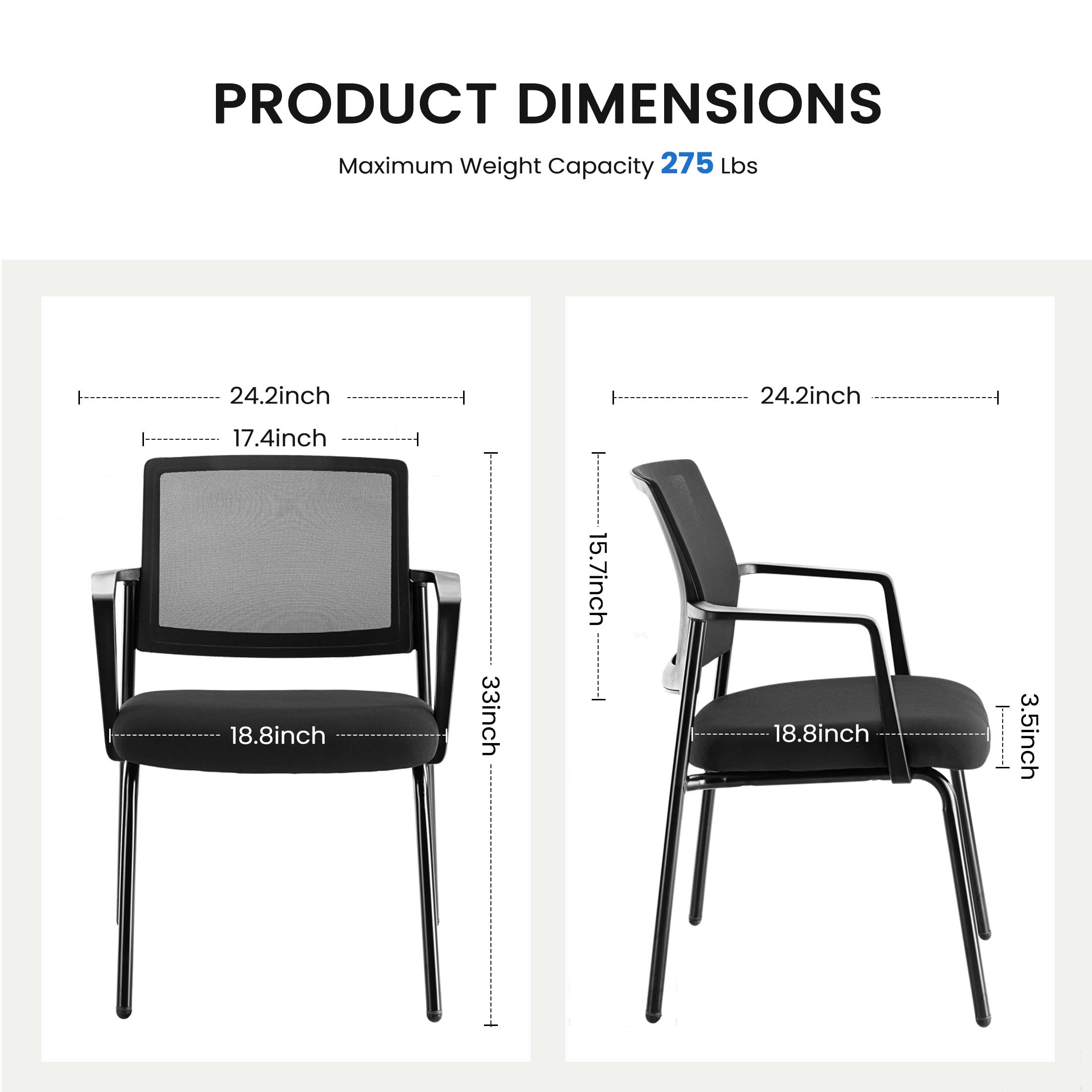 Conference Chair Stackable for Event Meeting