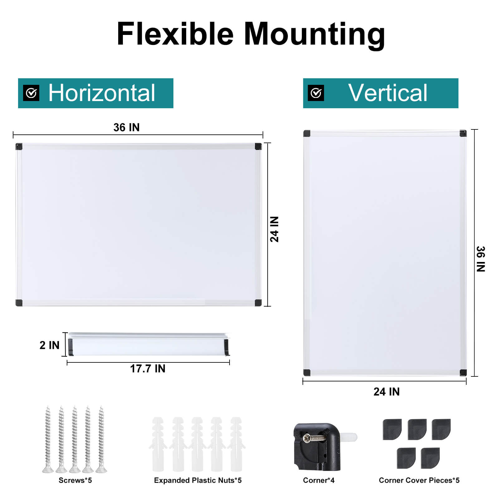 Magnetic Dry Erase Whiteboard for Offices