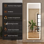 3-Color LED Illuminated Mirror for Indoors