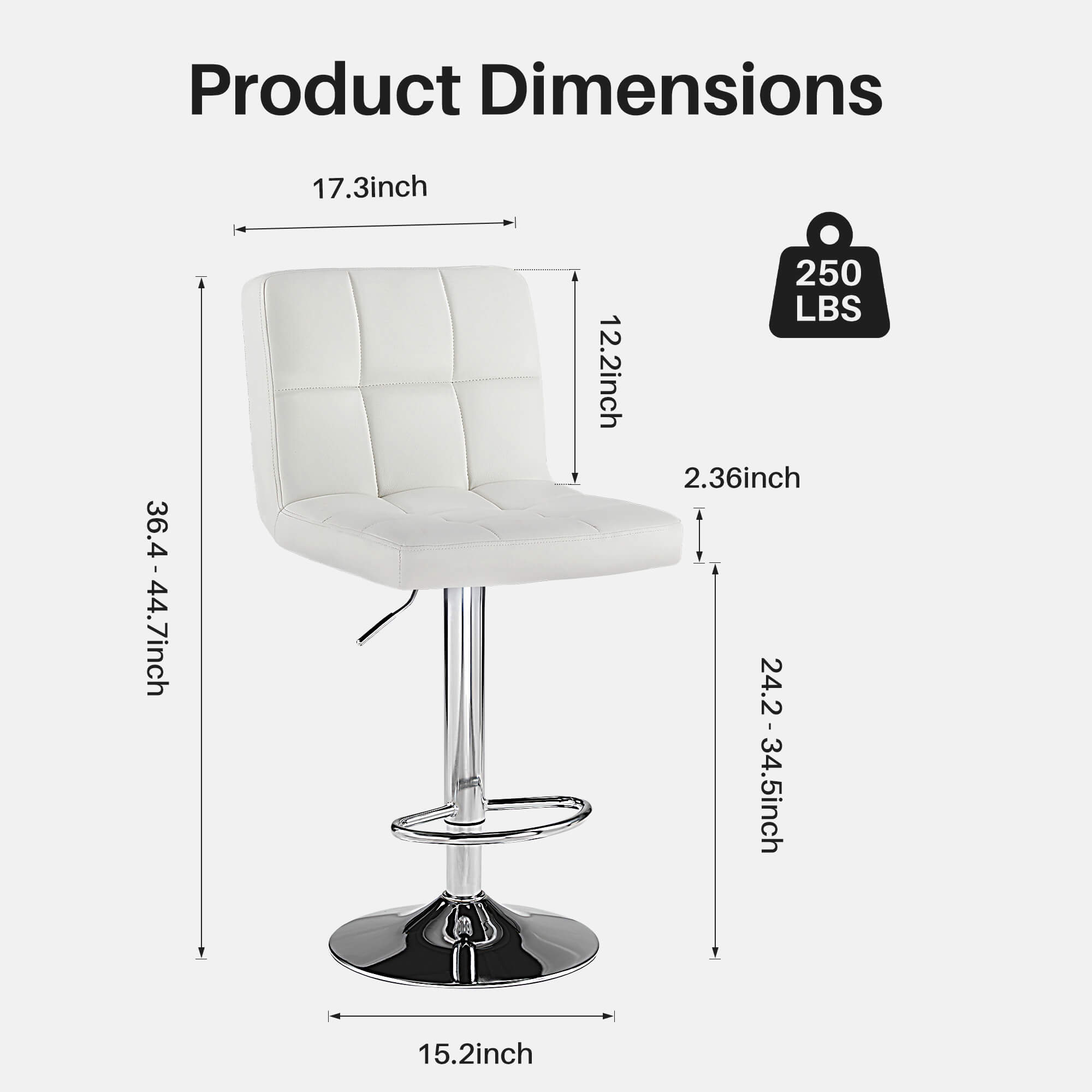 Barstool Swivel Lift Bar Essentials