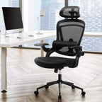 Office Chair 120° Tilt with Flip-Up Armrests for Offices