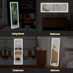 3-Color LED Illuminated Mirror for Indoors