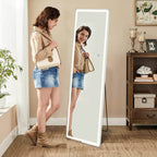3-Color LED Illuminated Mirror for Indoors