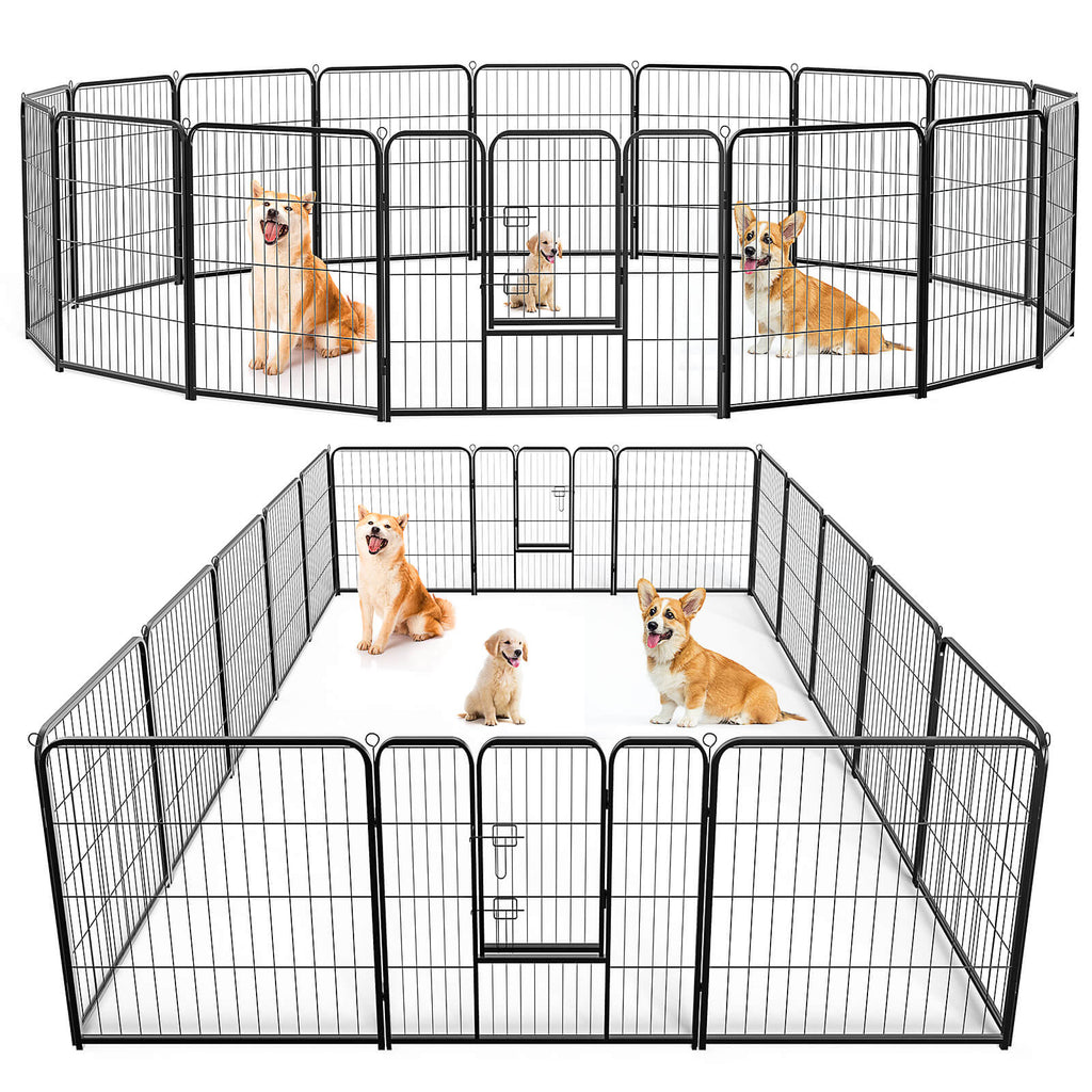 Dog Fence Collapsible for Garden Patio
