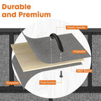 Storage Cabinet with Metal Frame for Bedroom Dresser