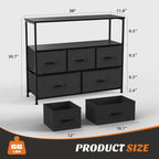 Storage Shelf TV Stand for Living Room Bedroom