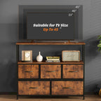 Storage Shelf TV Stand for Living Room Bedroom