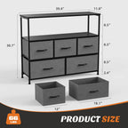 Storage Shelf TV Stand for Living Room Bedroom