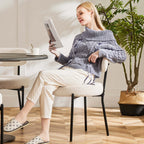 Dining Chair Set of 4 Soft Cushions for Dining Room