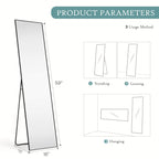 Full Length Mirror Standing or Hanging for Bedroom