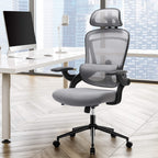 Office Chair 120° Tilt with Flip-Up Armrests for Offices