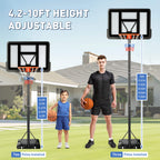 Portable Basketball Hoops for Indoors and Outdoors