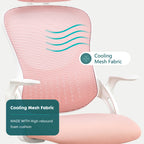 Office Chair High Back with Adjustable Headrest for Office