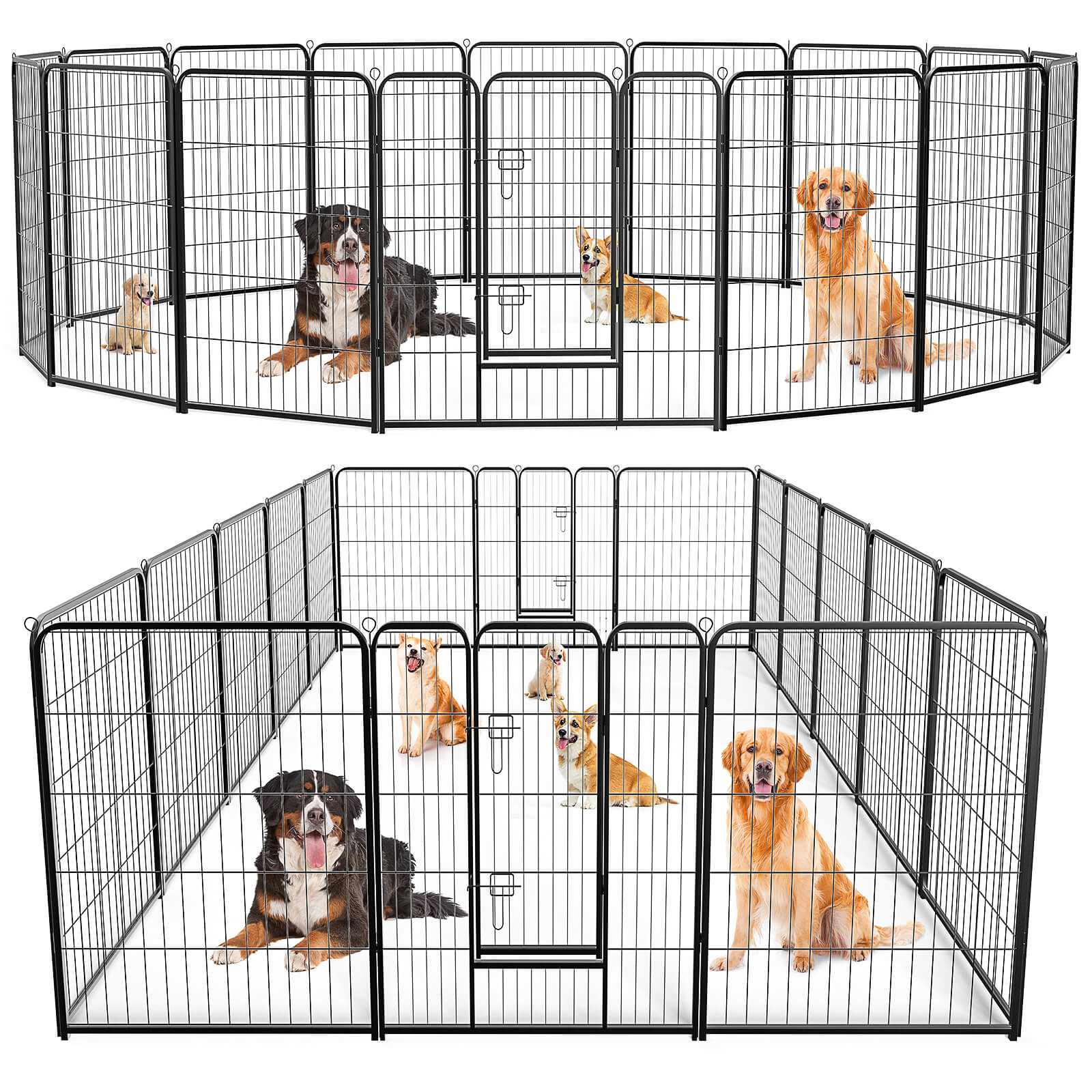 Dog Fence Collapsible for Garden Patio