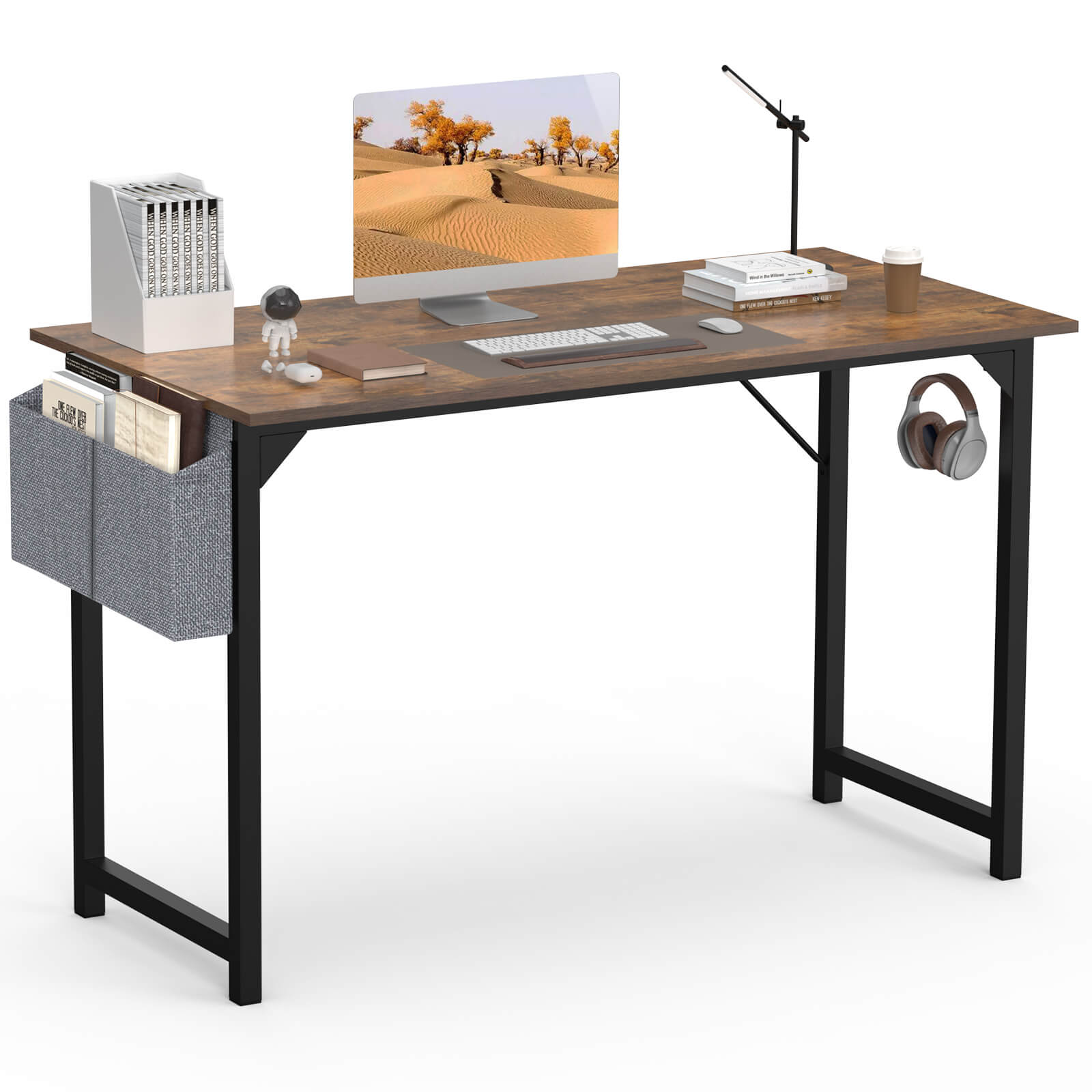 Computer Desk with Organizer for Office Bedroom