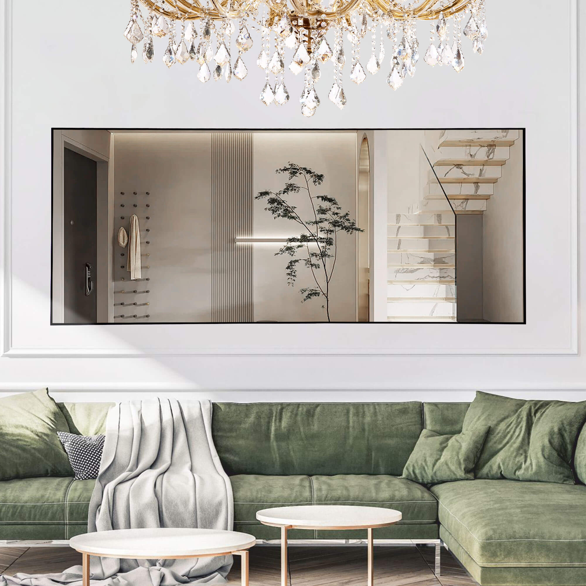 Full Length Mirror Standing or Hanging for Bedroom