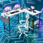 Play Table, L-Shape with Stand Side Pocket for Home