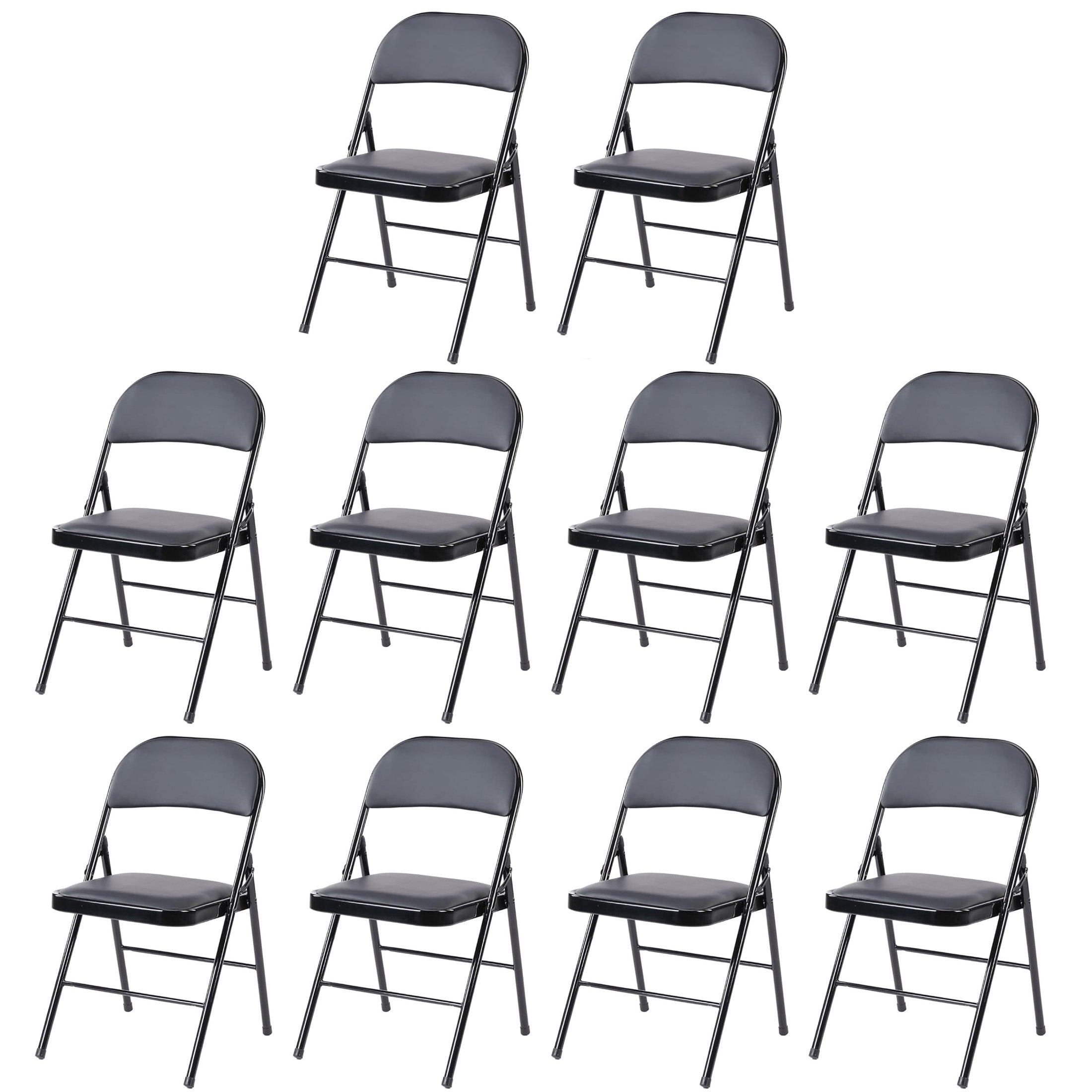Leather Folding Chair for Events and Home Use