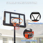 Portable Basketball Hoops for Indoors and Outdoors