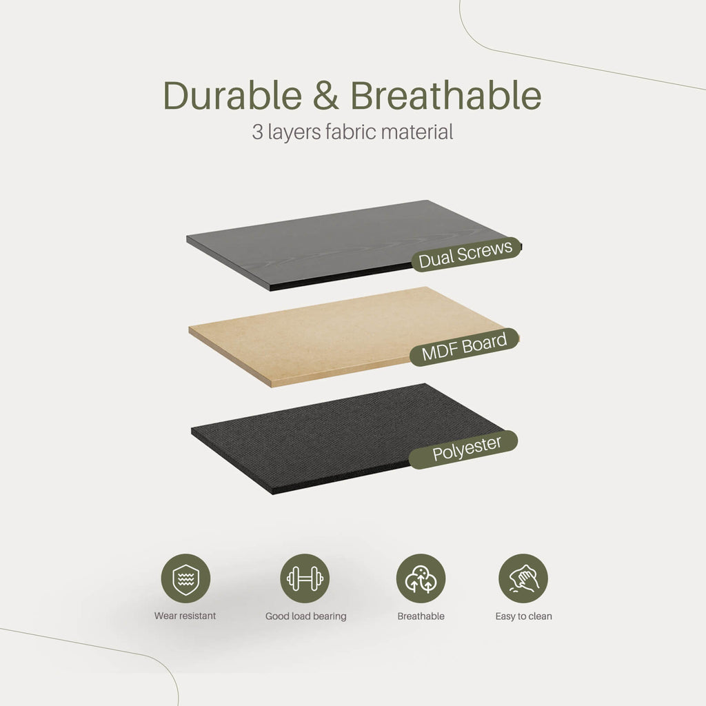 Nightstand 2 Piece Set for Bedroom