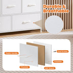 Storage Shelf TV Stand for Living Room Bedroom