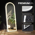 3-Color LED Illuminated Mirror for Indoors