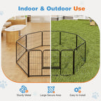 Dog Fence Collapsible for Garden Patio