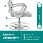 Tall Office Chair Height Adjustable