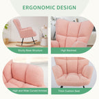 Rocking Chair Soft and Thick for Nursery