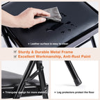 Leather Folding Chair for Events and Home Use
