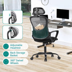 Office Chair High Back with Adjustable Headrest for Office